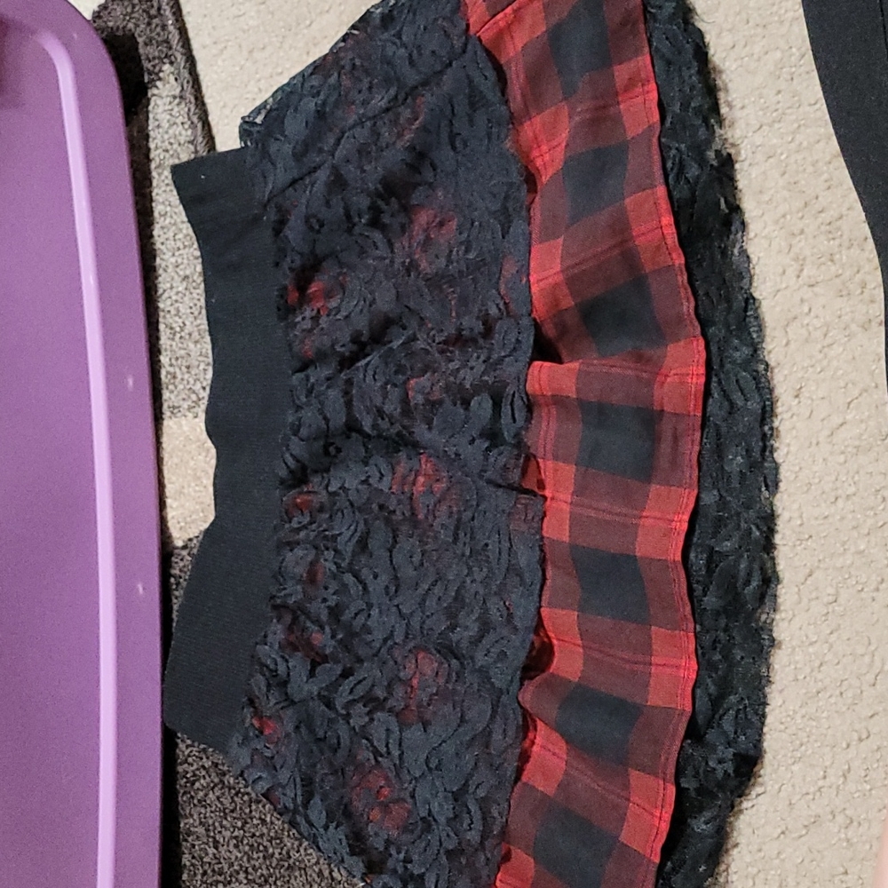 Plaid skirt